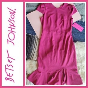 NWT Betsey Johnson Pink Dress